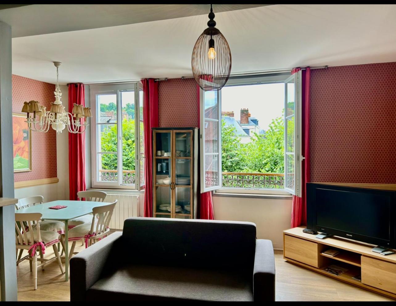 Le Duplex Ou L'Appart D'Agnes" Honfleur Ngoại thất bức ảnh
